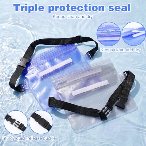 Bolsa impermeable para cintura, bolsa impermeable para playa miniatura 3