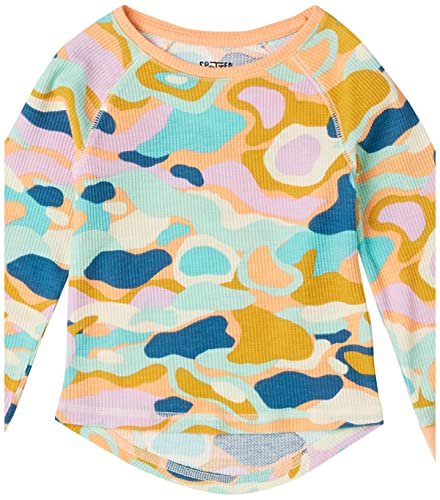 Image of Amazon Essentials Girls and Toddlers' Long-Sleeve Thermal T-Shirt Tops, Multipacks