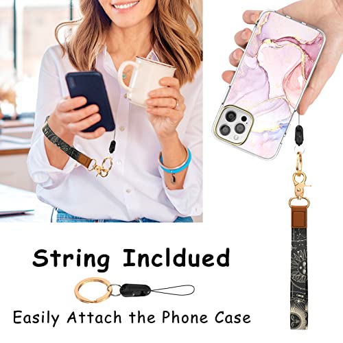Image of Wrist Lanyard Key Chain, Cute Wristlet Strap Keychain Holder for Women Men Car Keys ID Badges Card Wallet Phone Camera
