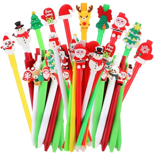 Bolígrafos de gel navideños Qilery 60 piezas
