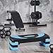 Imagen de Yaheetech Step de Aeróbic para Fitness Stepper Fitness en Casa Tabla Plataforma Gimnasia Altura Adjustable
