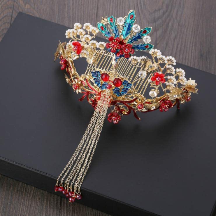 Queen様　order髪飾り⭐︎ Amazon.co.jp: Chinese Hair Ornament, Ancient Golden Queen Hair