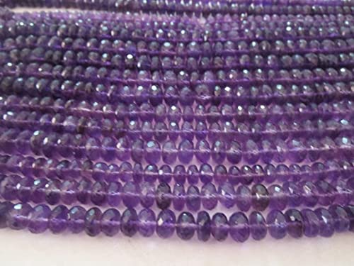 Perles améthyste naturelle facettées 8mm de qualité supérieure pour bijoux artisanaux uniques