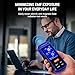 KENMIC Rechargeable EMF Meter, Handheld Electromagnetic Field Detector with Digital LCD, Suitable for Home and Outdoors EMF Inspections, and Ghost Hunting - Blue