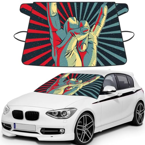 Protector para parabrisas de coche que evita raspar hielo y nieve en invierno