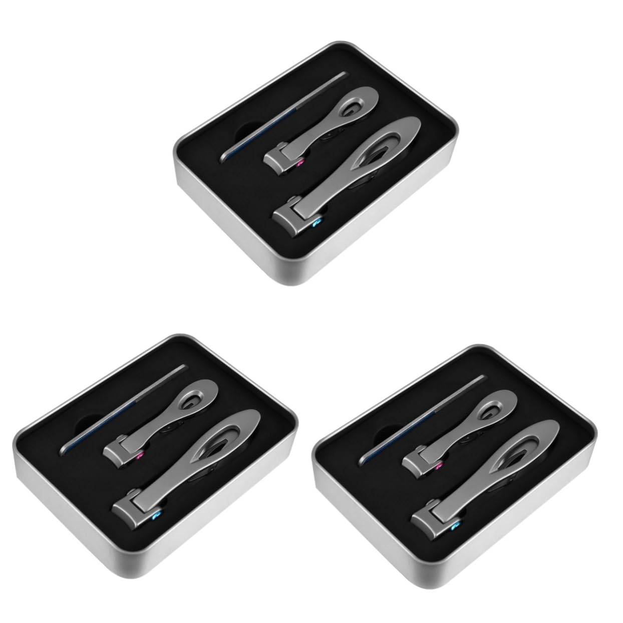 Healifty 9 Pz Kit Manicure Unghia Più Affilata Kit Per Unghie Taglia Cuticole Tronchese Per Manicure Tronchese Per Cuticole Fresa Unghie Acciaio Inossidabile Tagliaunghie Bambino Maggiore
