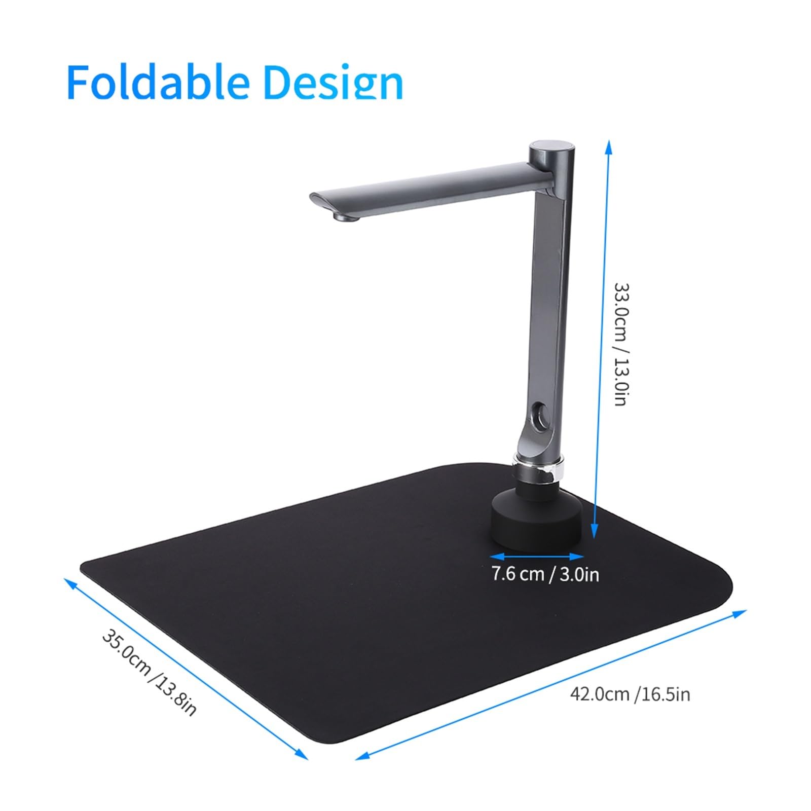 Scanner for fotocamera documenti USB F60A, fotocamera HD da 5 megapixel formato A4 con software didattico a luce LED for la formazione degli insegnanti per l'ufficio