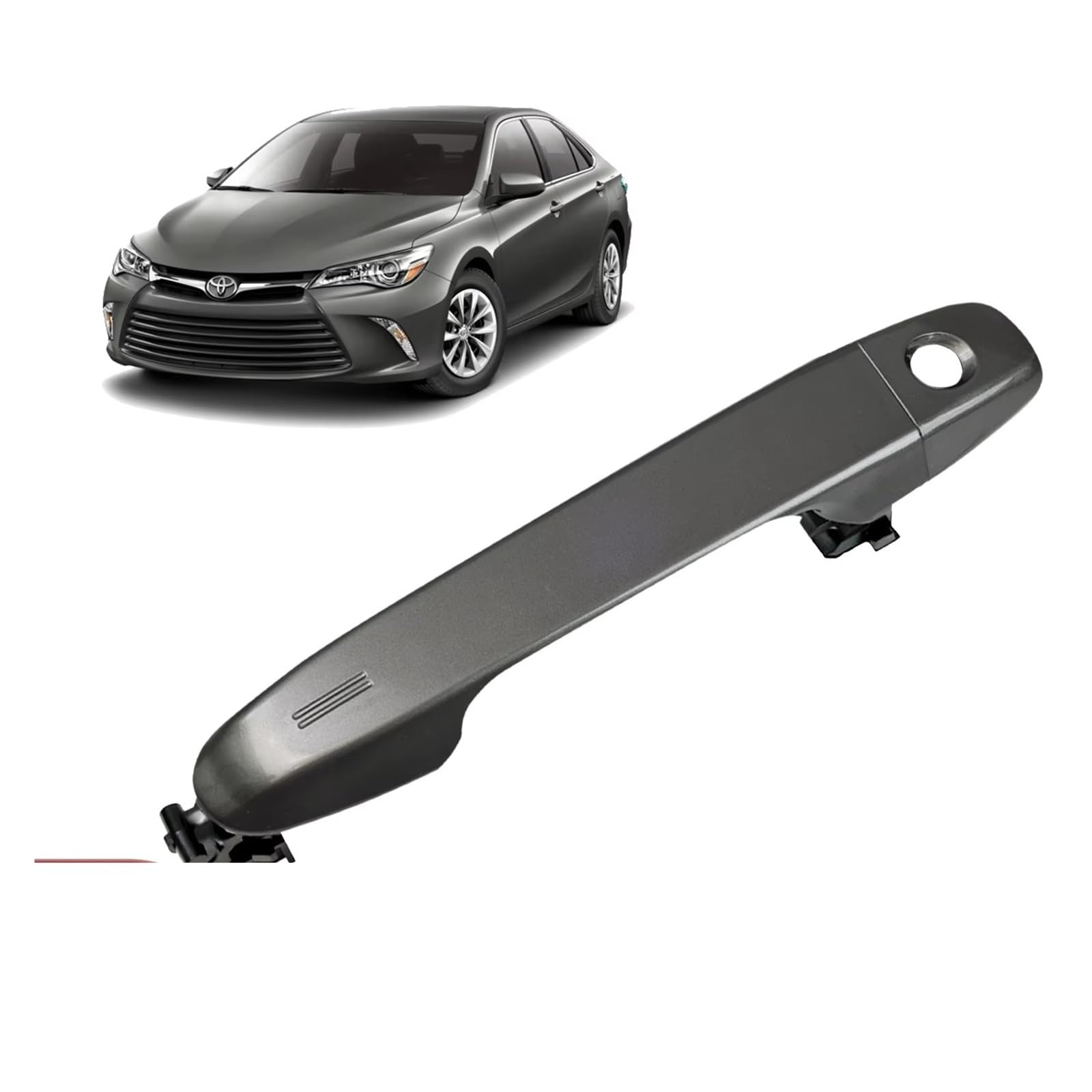 Ksjosji Gray Interior Door Grab Handle Car Front Left Driver Side Exterior Door Handle For Toyota For Camry 2012-2017 6921106090 6921706370C0 Interior Door Handle Replacement(Gray)