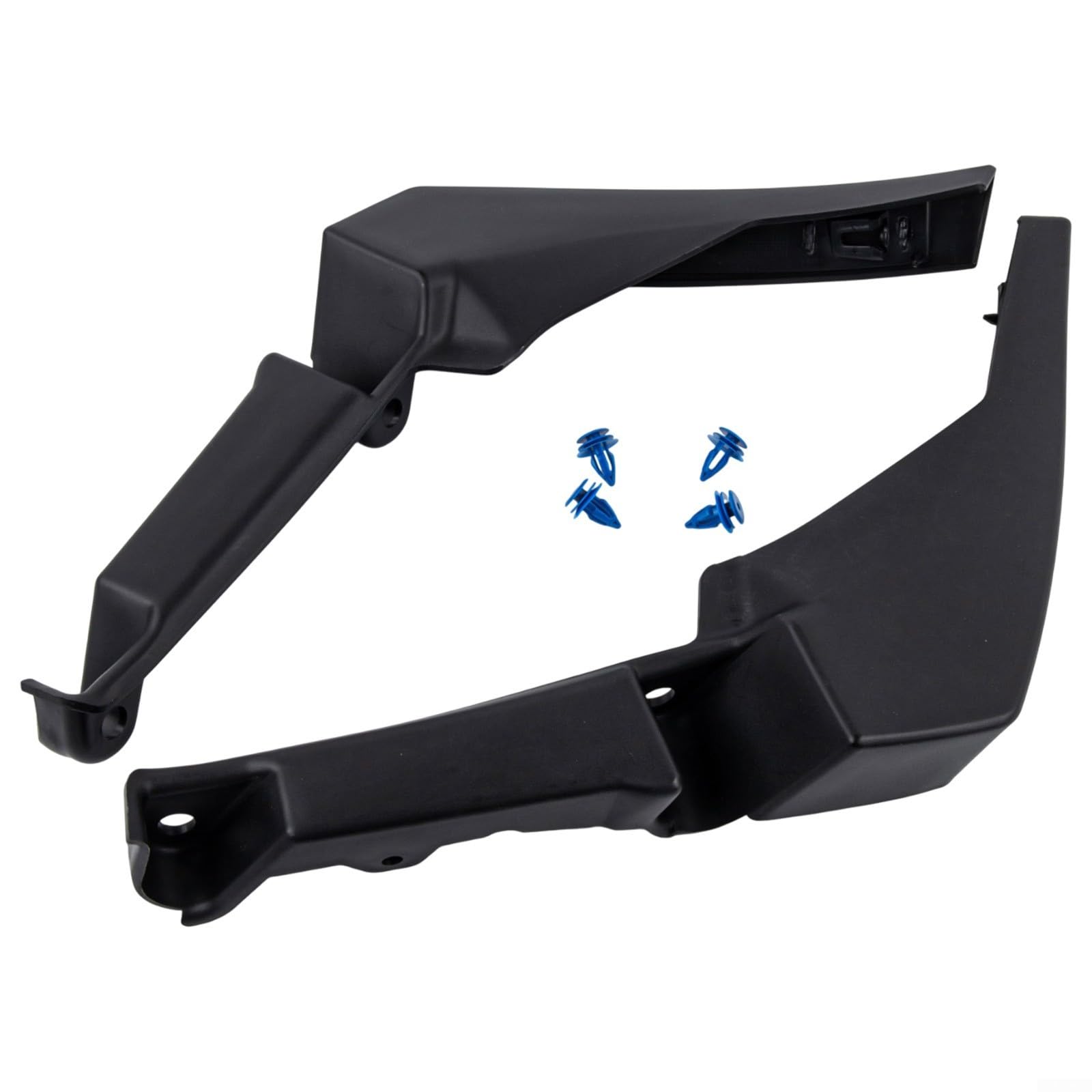Acabado de parachoques delantero para Range para Rover para Evoque 2012-2016, borde de moldura de esquina de parachoques izquierdo derecho, tapa de extremo de plástico de repuesto LR028551 LR028550 (1
