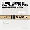 Promark PW5BW Japanese Shira Kashi White Oak Wood Tip Drumsticks, 5B & Pro Mark TX5BW American Hickory 5B Wood Tip Drumsticks #5