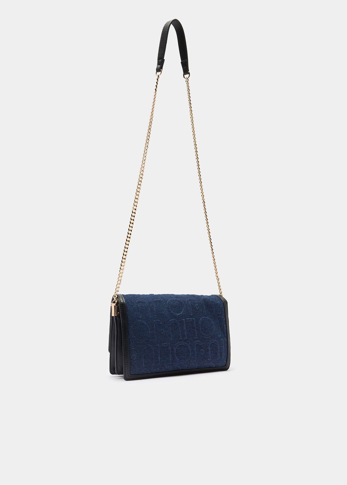 Liu Jo Umhängetasche klein aus Denim T_U_, 94024