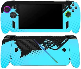 Full Set Protective Skin Decal for Rog X-Box Ally X Vinyl Wrap Stickers Cover Black Blue