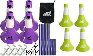 リップコーン１と２のミックス！ 正規品 海外やプロも使用 バッグ付き DOMINATEリップコーン１（緑色４個） ⅹ DOMINATEリップコーン２混合セット（紫色４個）