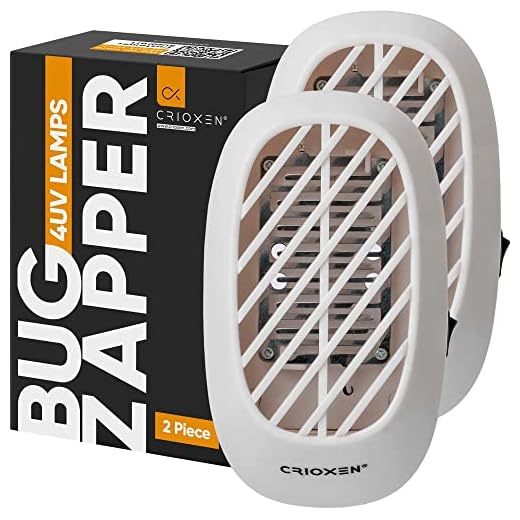 Plug-in Bug Zapper - Indoor Mosquito Trap - Plug in Mosquito Killer - Gnat Trap for Mosquitoes Fruit Flies and Flying Insects (2)