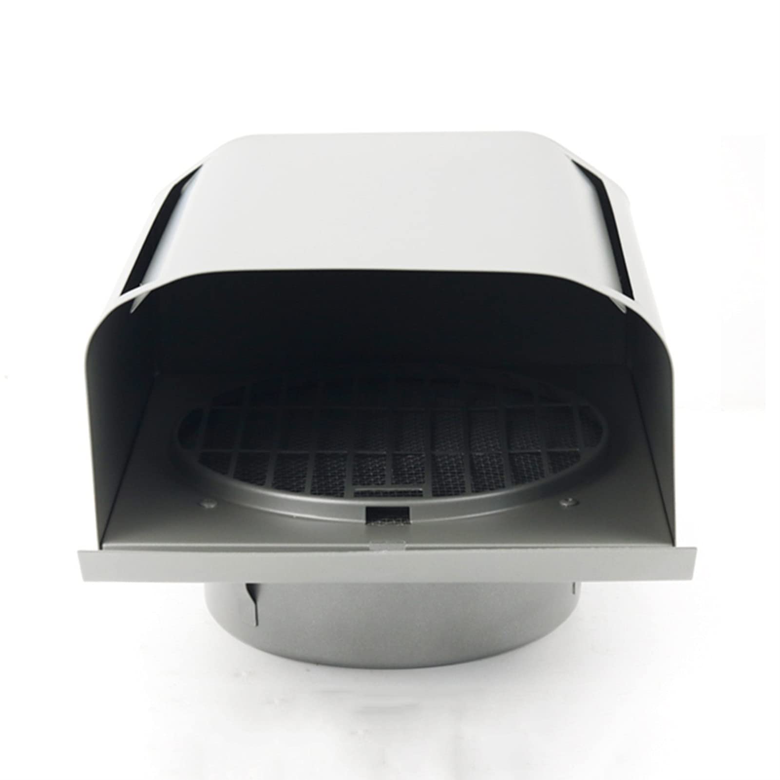 Cubierta de rejilla de ventilación Campana de ventilación de pared de acero inoxidable de 4/6 pulgadas con red protectora Conductos Ventilación Salida de escape Calefacción Enfriamiento y tapa Rejilla