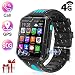 Produktbild ZLI Smartwatch Kinder, GPS Tracker Unterstützt 4G (SIM-frei) Wasserdicht mit 2 Kamera, Videoanruf, Schulmodus, Voice Chat, Remote-Fotografie, GEO-Zaun für Jungen Mädchen,Blackb,16G