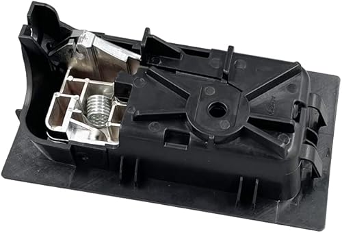 Miniatura 4 de Manija interior del lado del conductor de la puerta izquierda negra con cromo para Ford Pickup f150 2009-2014