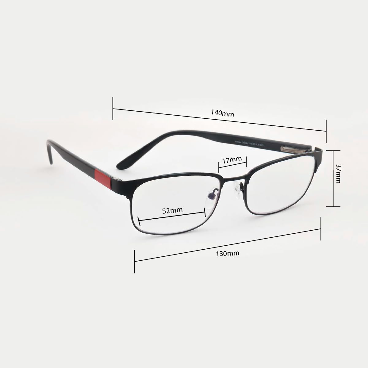 Dr.Harmann's FULL VIEW Computer Readers (+1.00 Black) 4