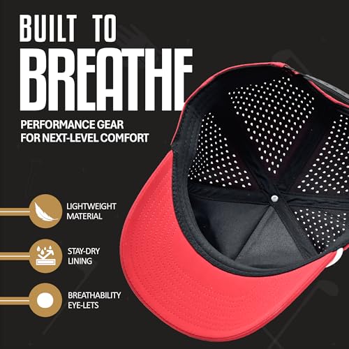 Image of Curves & Clubs Titties Golf Hat - Funny Golf Hat, Titties Hat - Funny American Hat - One-Size-Fits-All - Men's Gifts