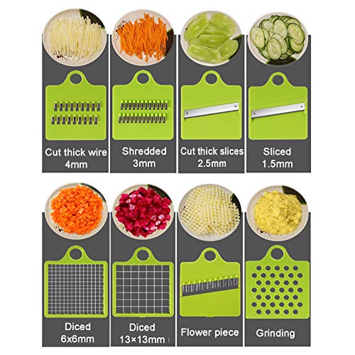 Cortadora en espiral para verduras con 8 cuchillas intercambiables miniatura 6
