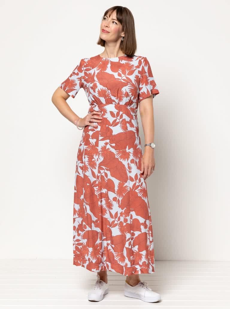 Style Arc Sewing Pattern - Trinnie Woven Dress (Sizes 18-30)