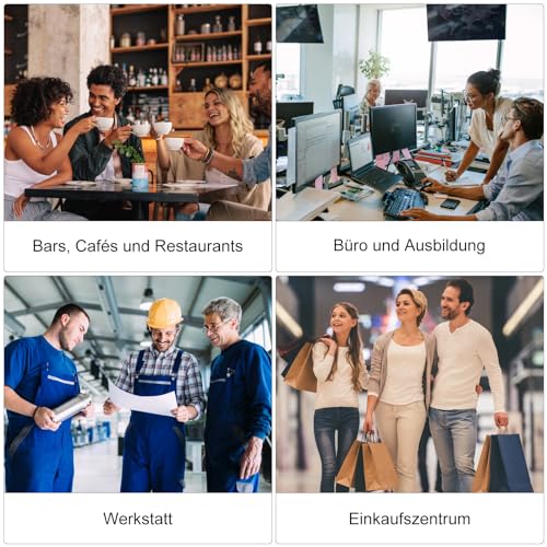 WC Schild Selbstklebend, 2 Stück Toilettenschilder Damen Herren, Edelstahl Toilettenschild Selbstklebend, Ideales Gäste WC Schild, WC Aufkleber, Türschild WC, Schild WC, Schild Toilette