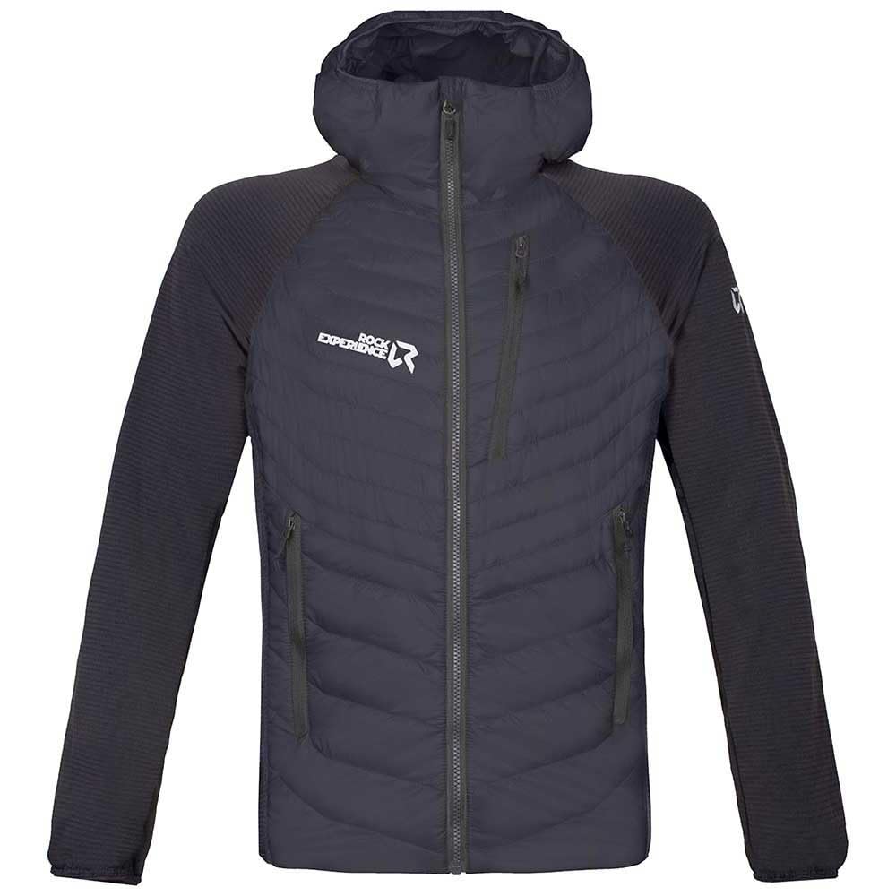 Rock Experience REMJ07161 MANITOBA 2.0 HYBRID Jacket Women's 0208 CAVIAR + 1323 EBONY + 0208 CAVIAR 3XL