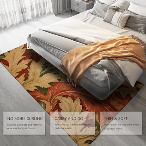 Tapis moderne lavable 160x230cm abstrait avec dossier antidérapant