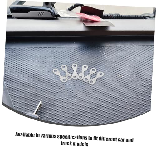 Kit de reemplazo Cabilock de 30 tiras planas de fusibles metálicos para automóviles, camiones y RVs, aleación de zinc, rendimiento estable e instalación fácil miniatura 4