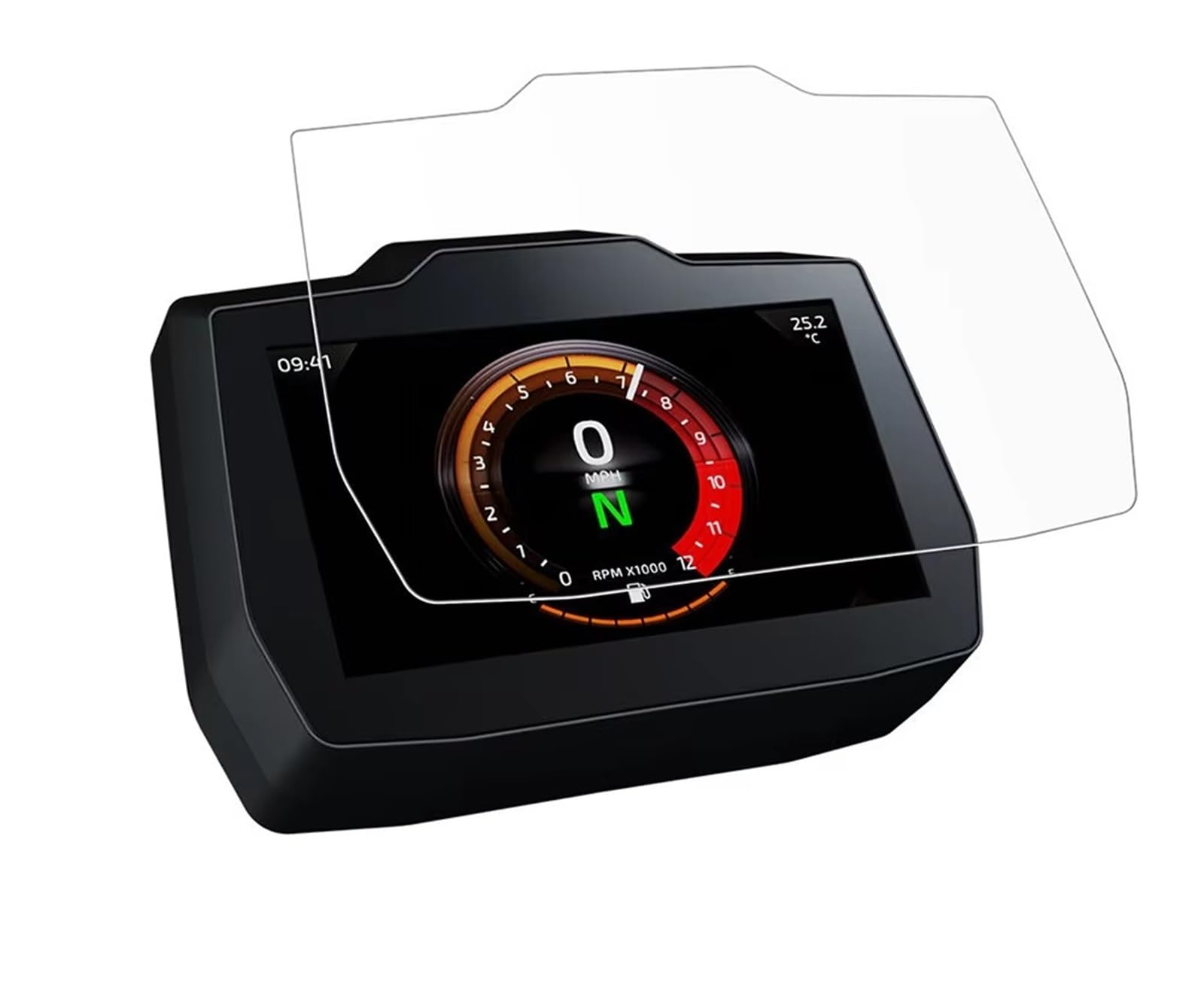 Película protectora tablero instrumentos motocicleta Tiger 900 2024 protector pantalla 5