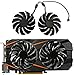 Justyet 88mm T129215SU PLD09210S12HH P106-100 Lüfter für Grafikkarte für Gigabyte GTX 960 1050 1060 1070 / GTX 1070 ti/RX 470 570 580 Grafikkarten Kühler (Lüfter für Grafikkarte - AB)