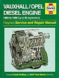  Vauxhall/Opel 1.5, 1.6 & 1.7 Litre Diesel Engine (82 - 96) Up To N
