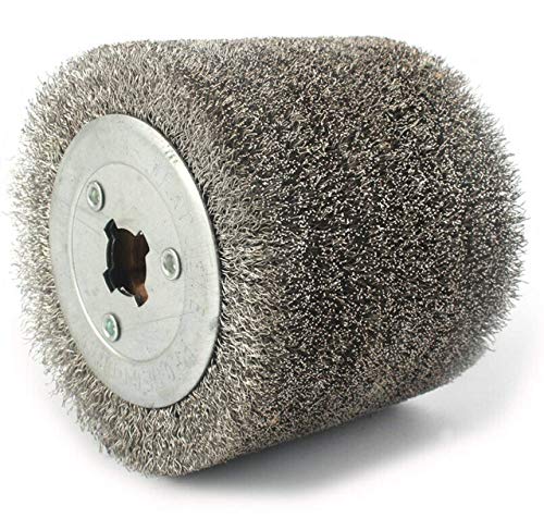 SIGNI Roda de Desenho de Fio de Aço Inoxidável para Remoção de Ferrugem de Polimento de Superfície d