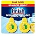 Finish Spülmaschinen-Deo Citrus und Limette – Deo für den Geschirrspüler – Gegen schlechte Gerüche – 1 x 2 Stück