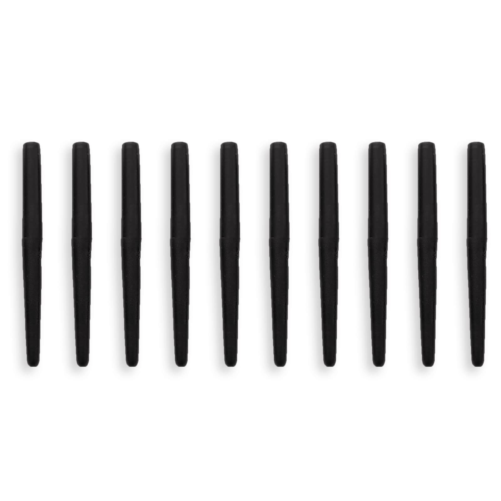 Bank Tackle Tungsten Anti Tangle Sleeves Heavy 40mm Black Carp Fishing Terminal Tackle (10)
