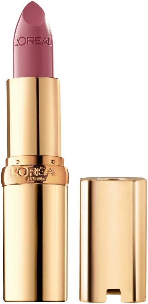 L'Oreal Paris Colour Riche Original Creamy, Hydrating Satin Lipstick with Argan Oil and Vitamin E, Saucy Mauve , 1 Count