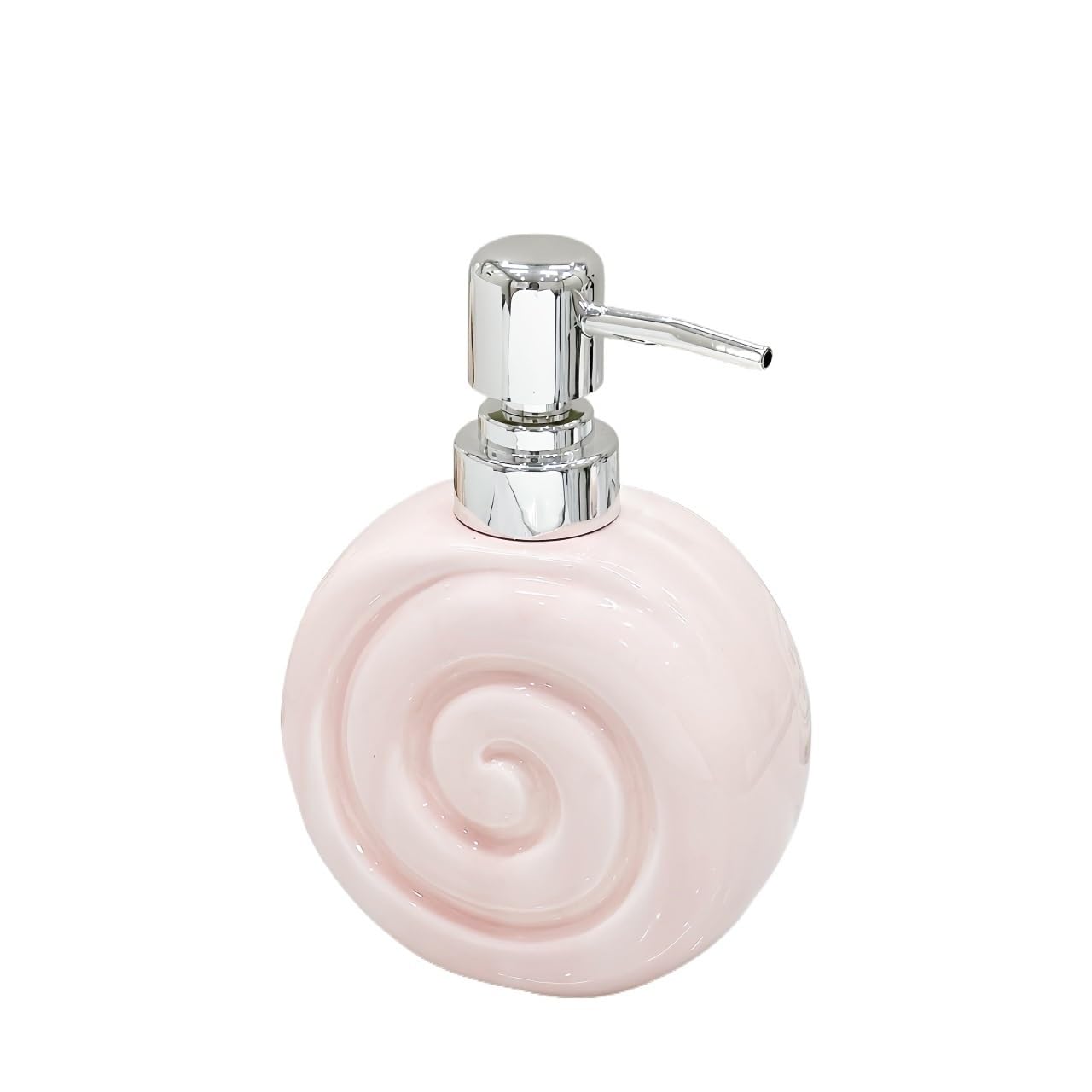 Soap Dispenser Modern Liquid Soap Dispenser For Bathroom Countertop Lotion Dispensers(Pink)
