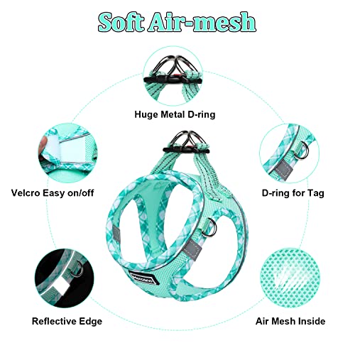 Mercano Pet Vest Harness arnés chaleco antitirones acolchado para perros 4