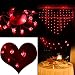 LEORX Heart Shaped String Lights 10 Ft. 2 Modes for Mother's Day, Birthdays, Anniversaries, Weddings, and Special Occasions