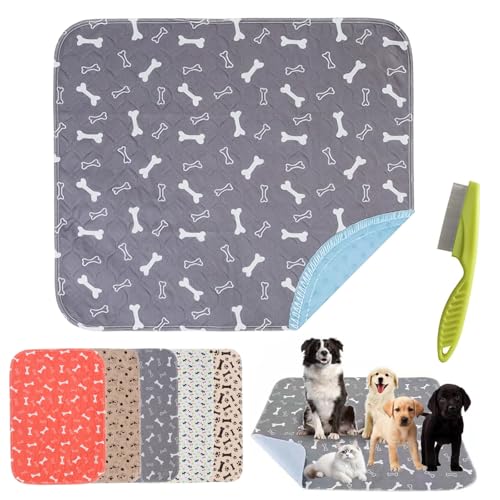 Washable Dog Pee Pads, ๐ee ๐ads with Pheromones, Reusable Pee Pads, Super Absorbent & Leakproof Pet Training Pad, for Sofa, Crates, Floors (B,L(32*36in))