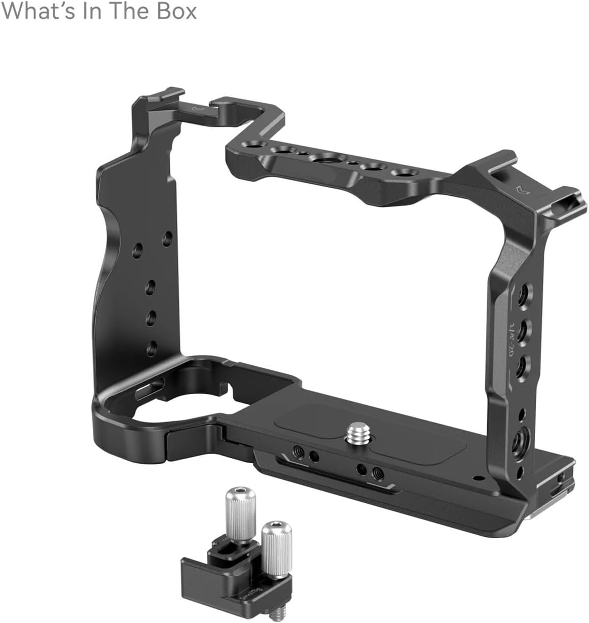 Video Camera Rig, Cage Kit,Compatible for Sony Alpha 7 C II/Alpha 7 CR Full Cage with Cable Clamp with Quick-Release Plate,for Vlogging