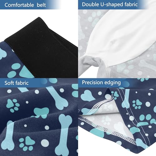 visesunny Men's Boxer Briefs Cute Pattern Soft Breathable Underwear with Stretch Waistband Tagless4