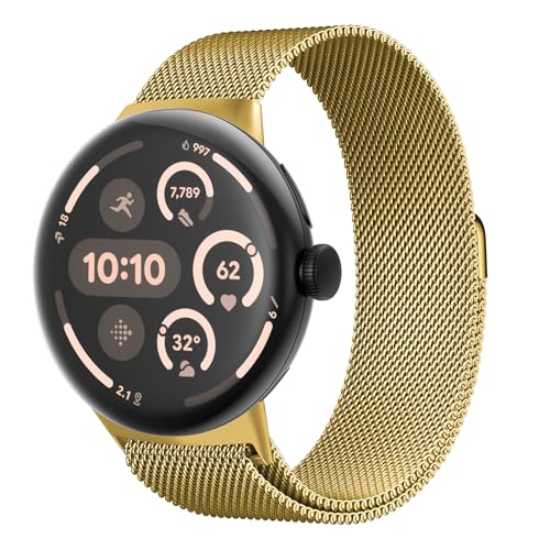 Cinturino Pixel Watch KeeFos 20mm Cinturino In Pelle Compatibile Con Garmin Vívomove Trend/Garmin Venu Sq 2 / Venu Sq Cinturino Per Google Pixel Watch