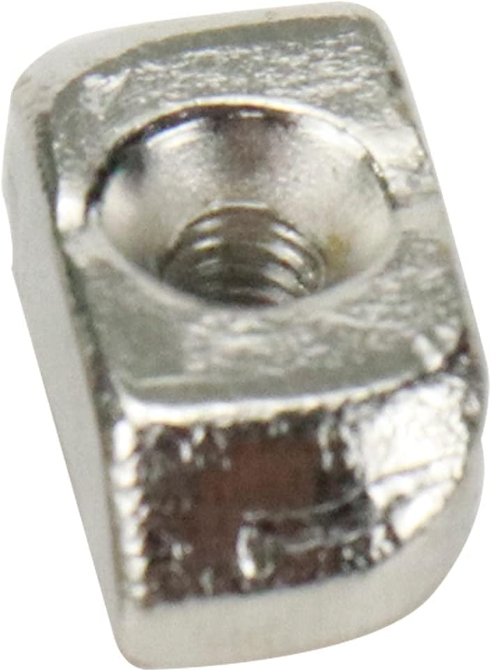 100Pcs 3030 Series Sliding M3 T Slot Nut Hammer Head Fastener Nut M6x15.5x8mm for Aluminum Profile