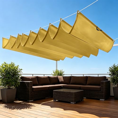 Voile d'ombrage protection UV solaire indéchirable bâche de jardin avec œillets