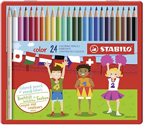 Kredka do kolorowania, STABILO Color, 12 sztuk, różne kolory