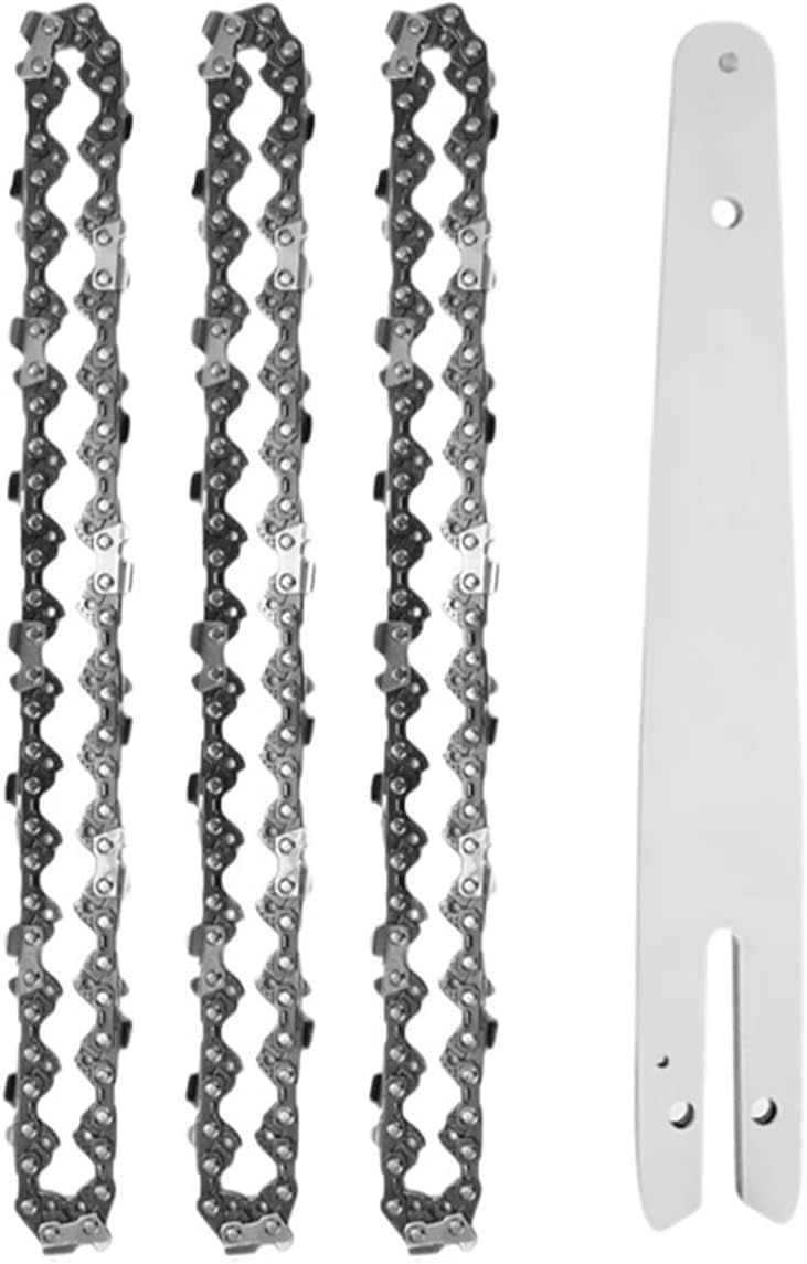 ApuaVireo&Co Łańcuch do piły łańcuchowej, 8-calowy miniłańcuch do elektrycznej piły łańcuchowej 1/4" Podziałka .043" 45DL Półdłuto, opakowanie 2 szt.(8inch Set 2)