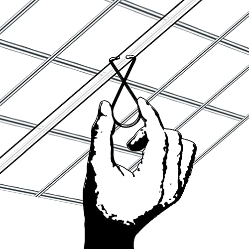Ceiling Hook Clips Ceiling Tile Hooks T-Bar Clips Drop Ceiling Clips For Office, Classroom, Home And Wedding Decoration, Hanging Sign From Suspended Tile/Grid/Drop Ceilings (30) #TOP6