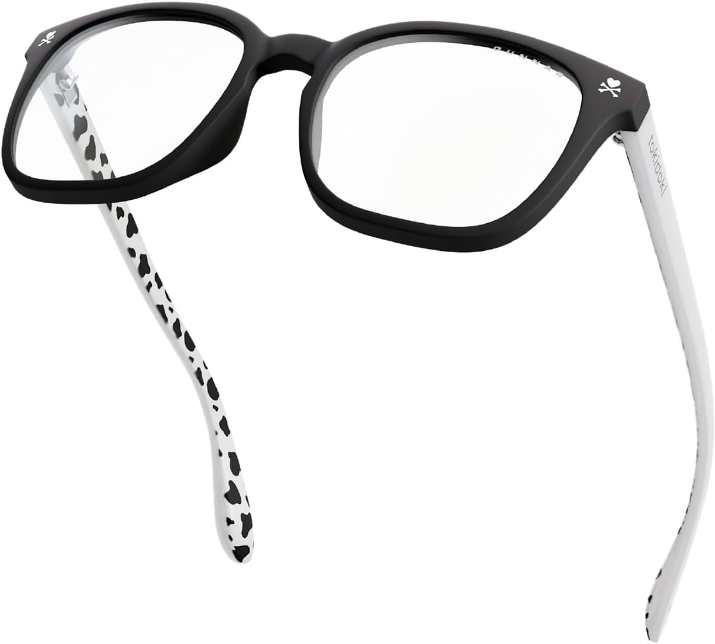 GUNNAR Computer Glasses - tokidoki Mozzarella Onyx Latte Clear Lens - Blue Light Blocking Anti Glare