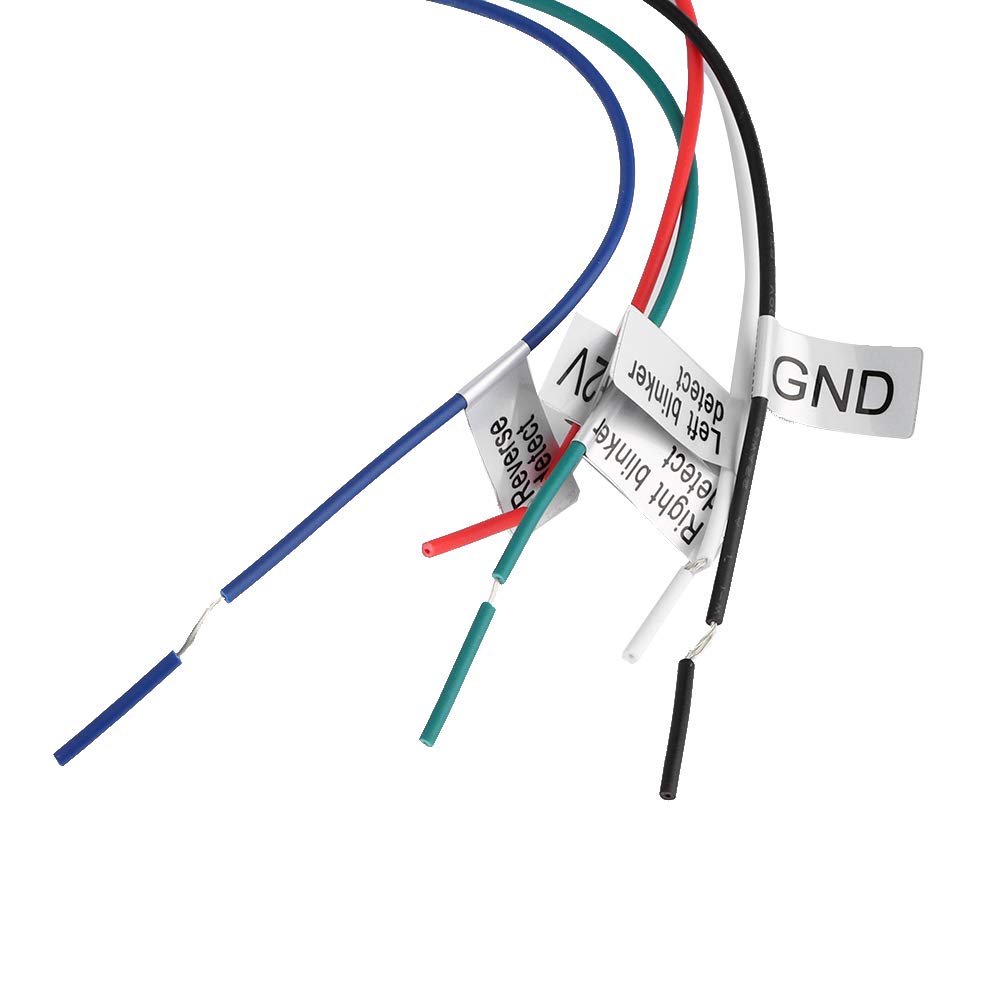 Dioche Video Switcher, Convertitore Video Switcher Intelligente per Auto 4 Ingresso 1 Uscita Switch Video Ricambi Auto